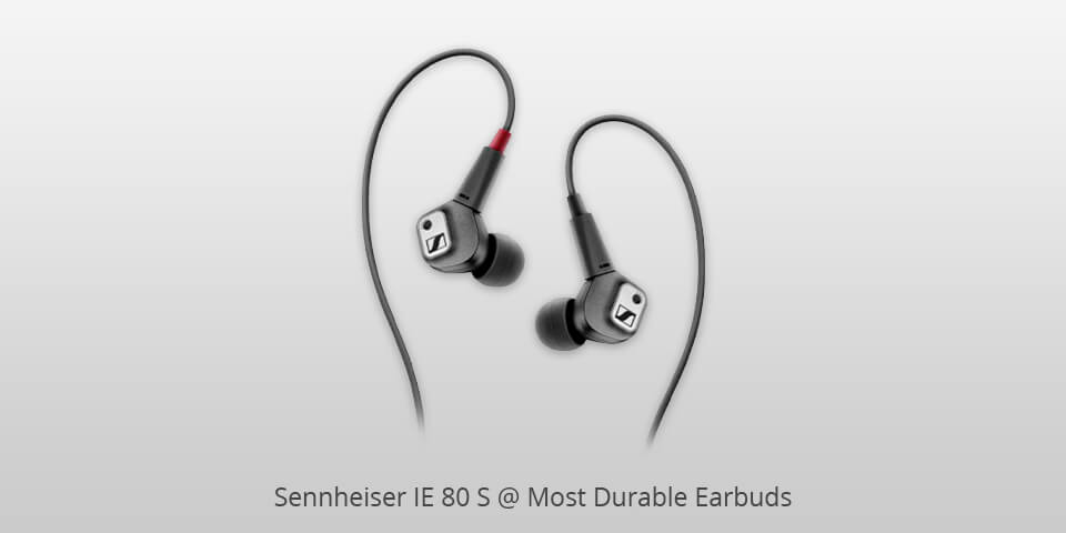 sennheiser ie 80 s durable earbuds