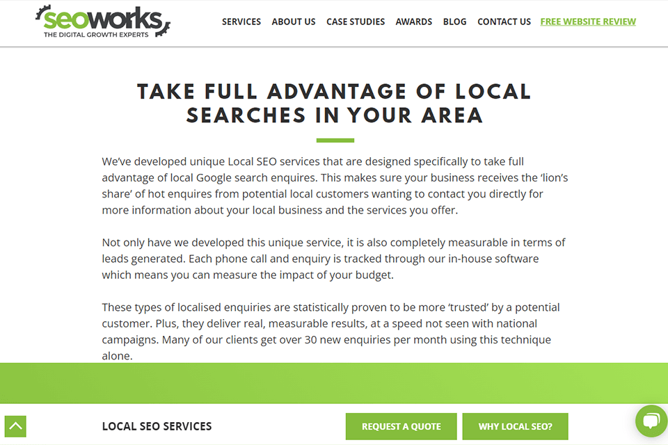 seoworks digital marketing company search engine optimization
