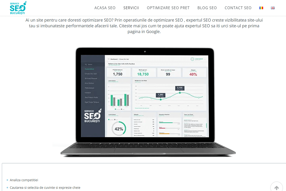 serviciiseo bucuresti company optimizare website