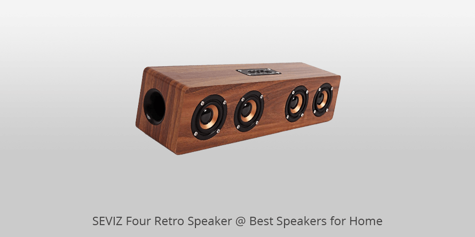 seviz four retro speaker speakers for home