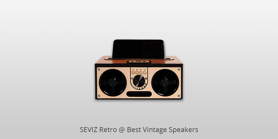 seviz retro vintage speakers