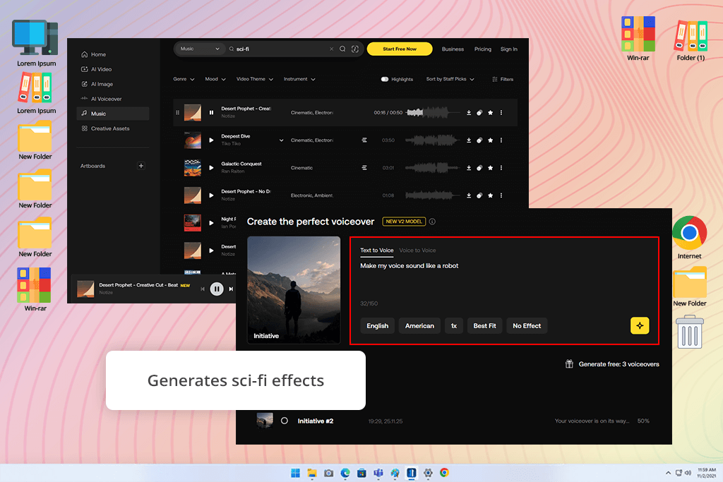 sfx engine ai sound effect generator