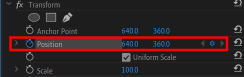 shake effect premiere pro animation