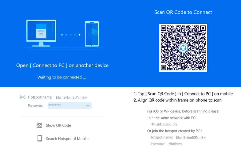 shareit download interface
