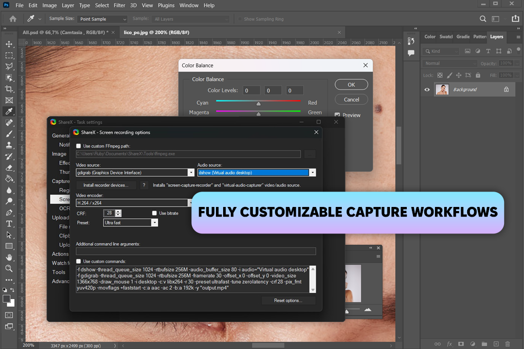 sharex free screen recording software