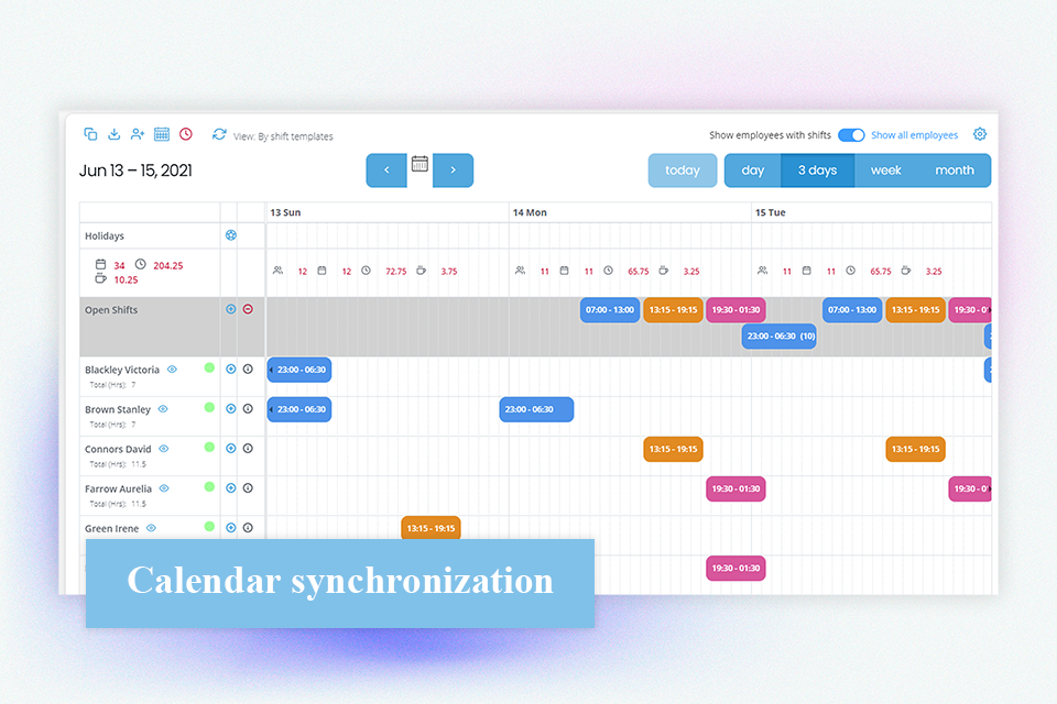shifton best scheduling software