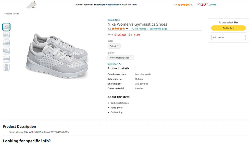 shoe product retouching amazon