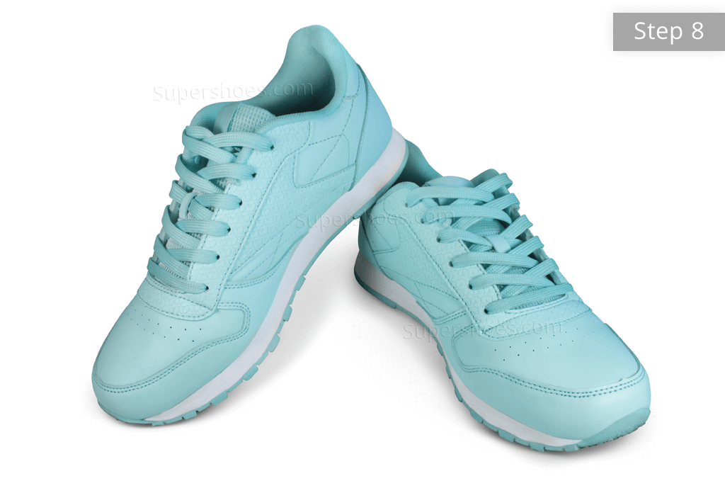 shoe watermark adding example