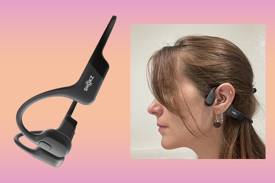 shokz openrun headphone for ear health
