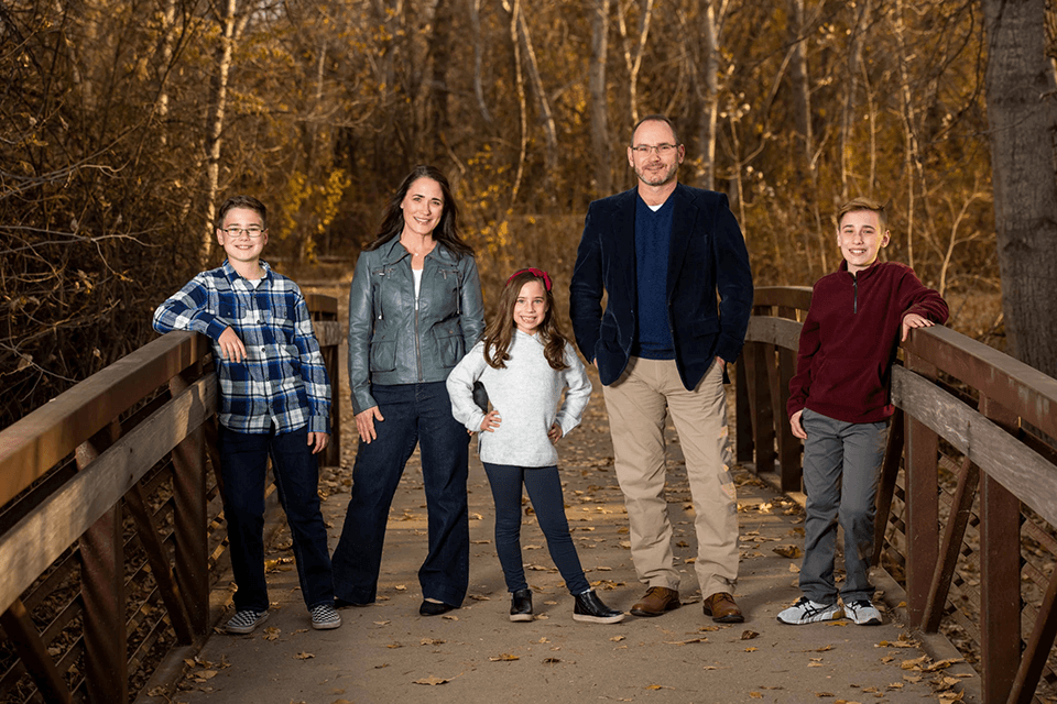 shooting trio photography family