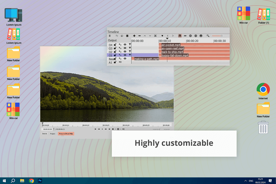 shotcut alternative for avid media composer interface