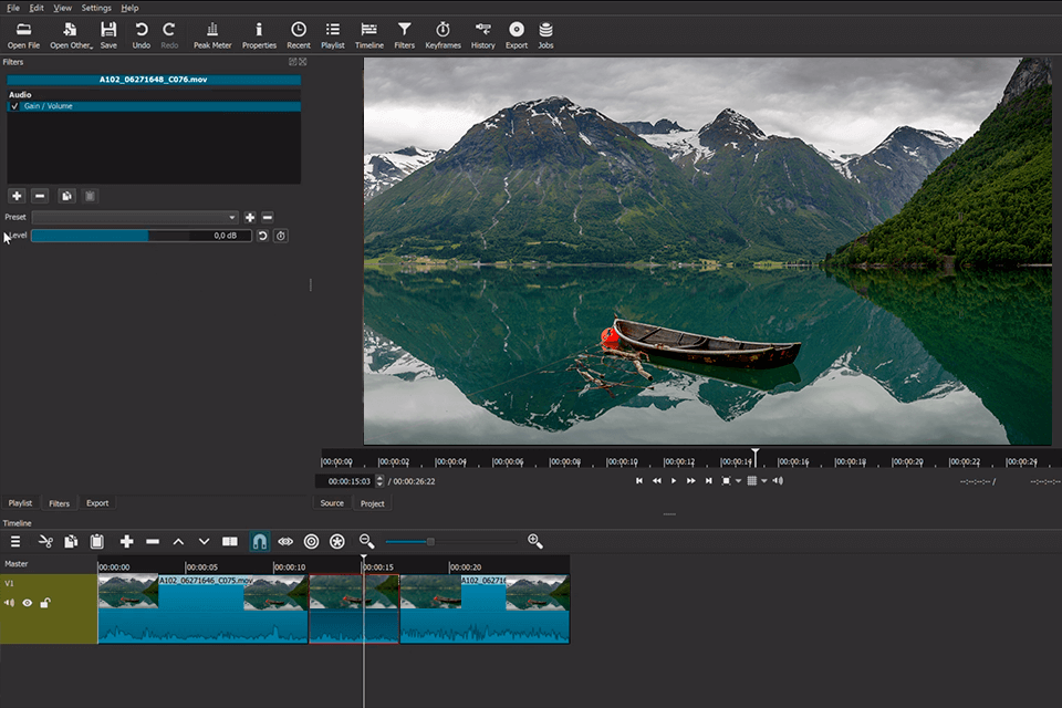 shotcut videopad alternative