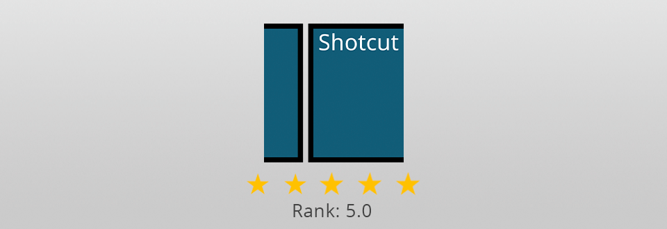 shotcut rank