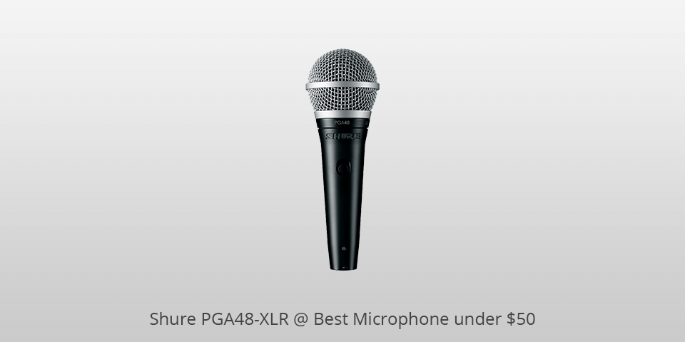 empeñar Gran cantidad Confinar 5 Best Microphones Under $50 in 2023