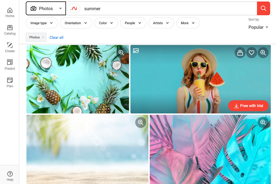 shutterstock storyblocks alternative interface