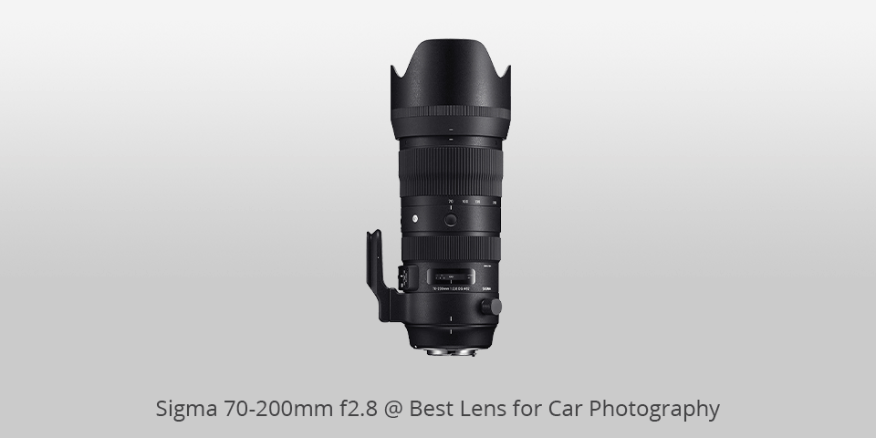 sigma 70 200mm f2.8 lens for car photography