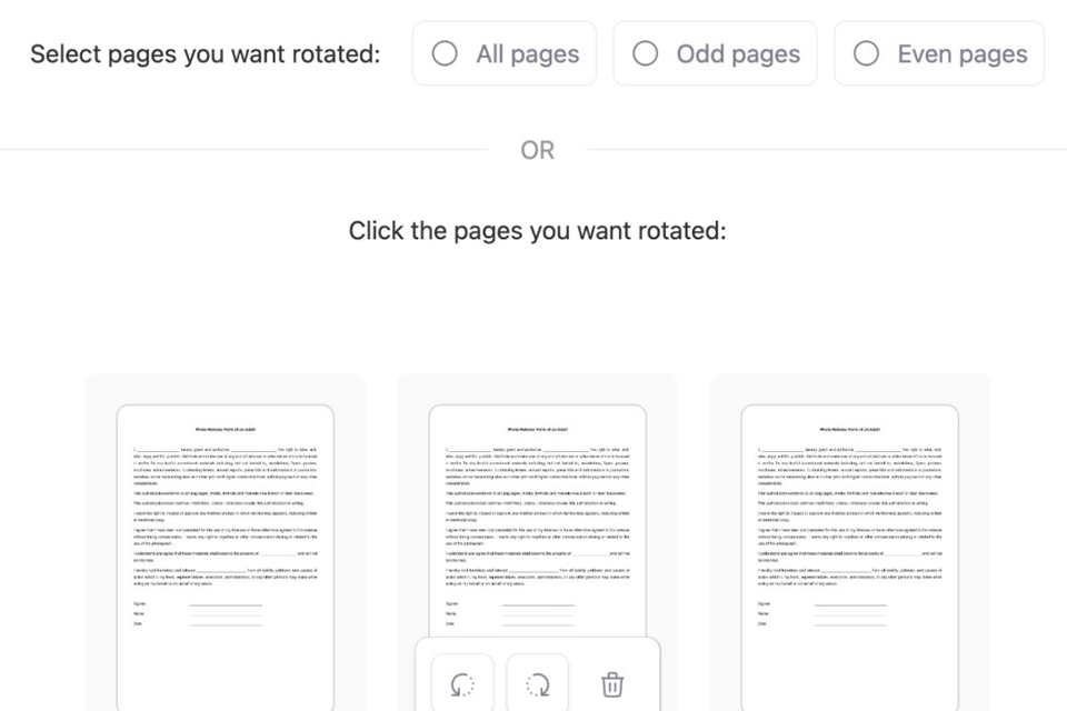signhouse pdf changing