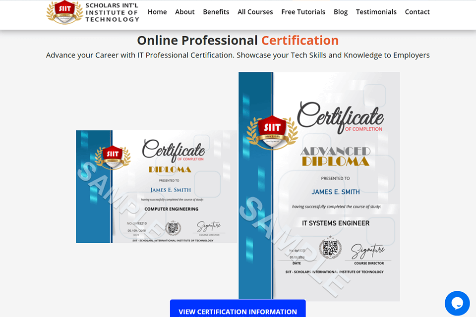 SIIT Certified Online Courses Review 2024