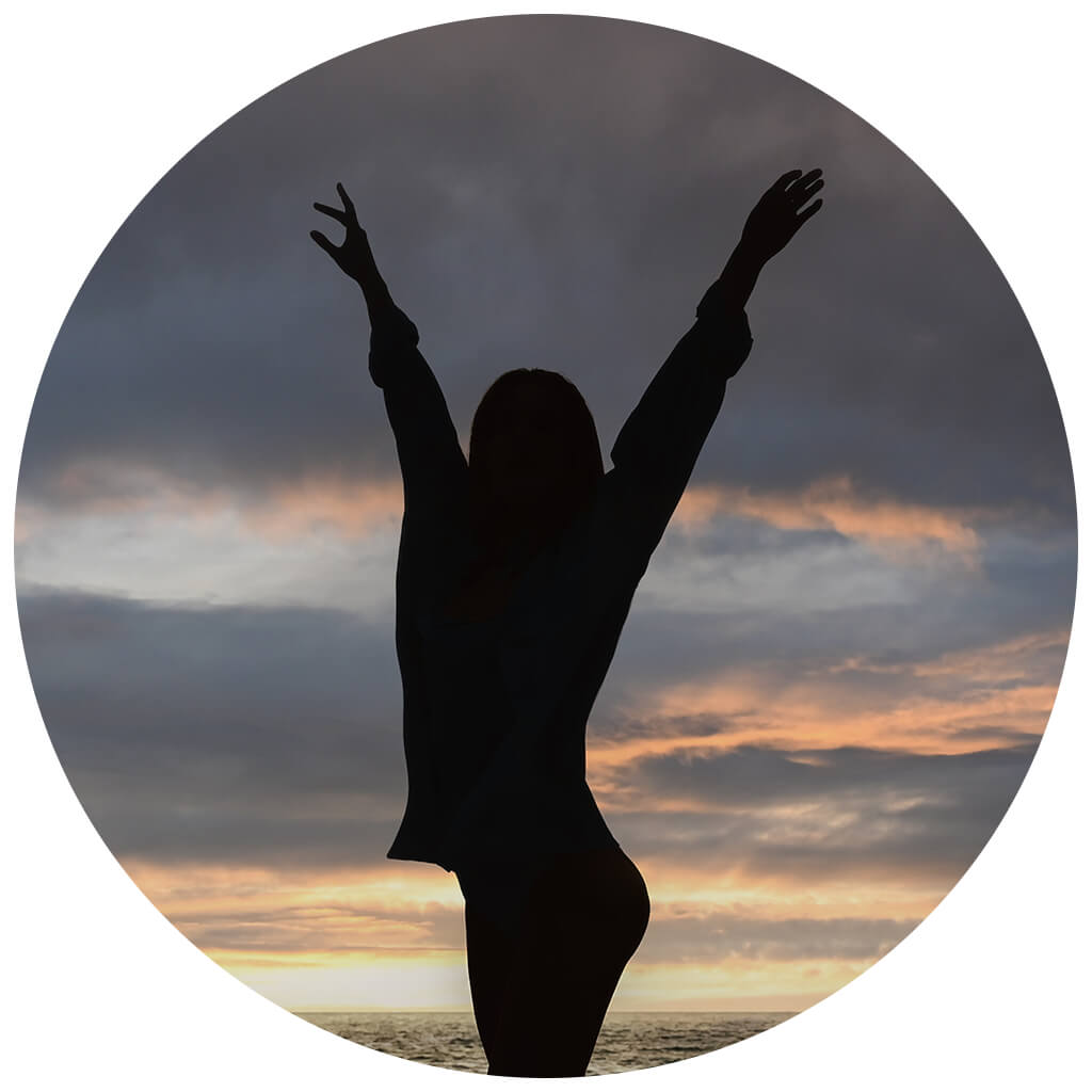 silhouette whatsapp profile picture idea