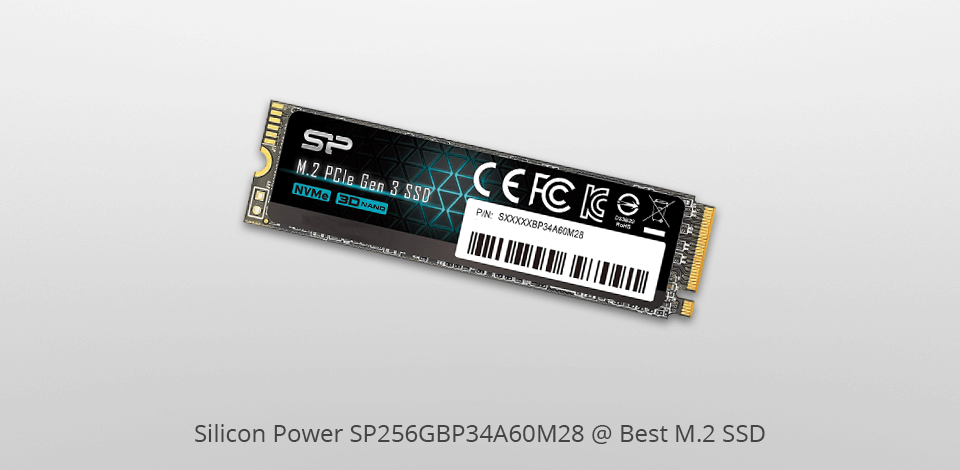 silicon power sp256gbp34a60m28 m.2 ssd