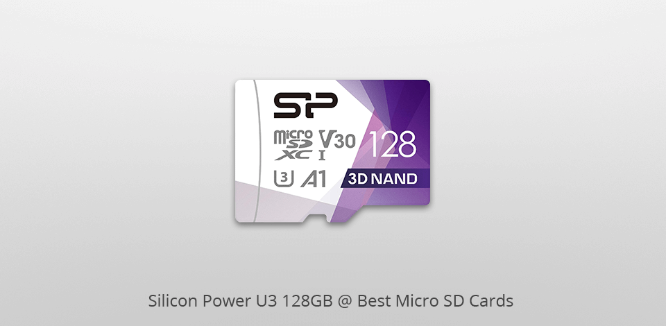 silicon power u3 128gb micro sd card