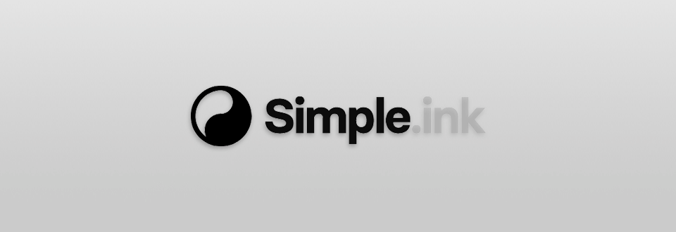 simple ink logo