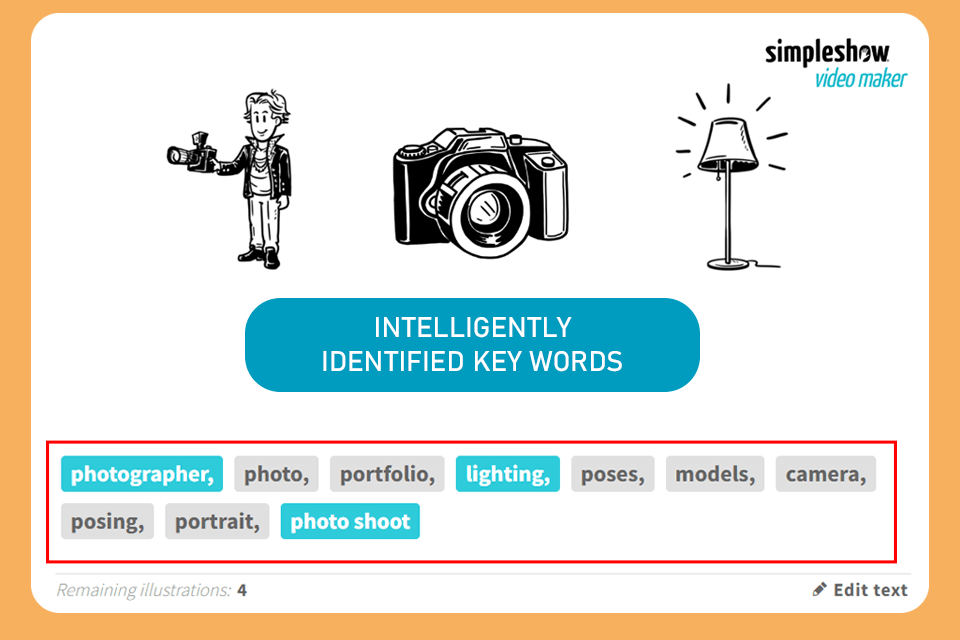 simpleshow key words