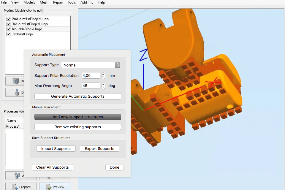 simplify3d 3d slicing software interface
