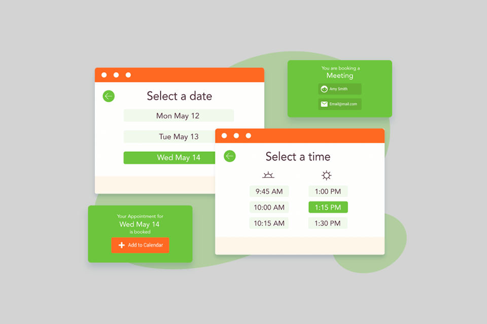simply schedule appointments wordpress booking plugin interface
