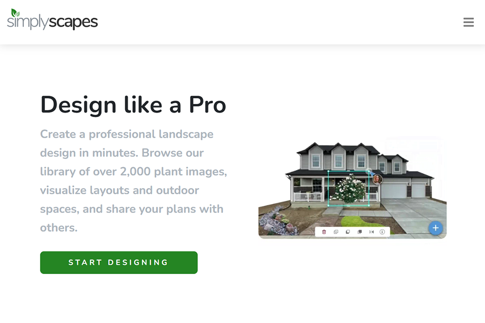 simplyscapes landscape design software