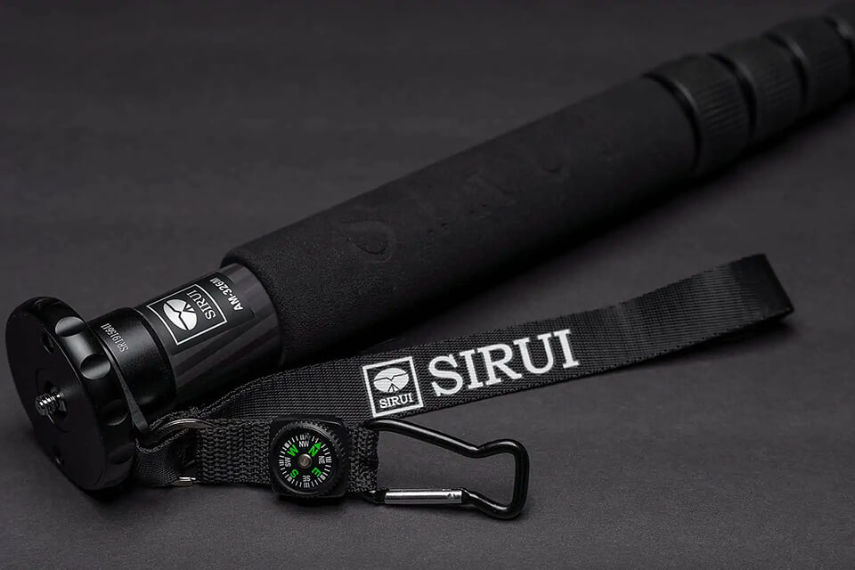 sirui am-326m 6 camera monopod lifestyle