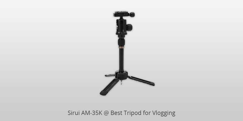 sirui am 35k tripod for vlogging