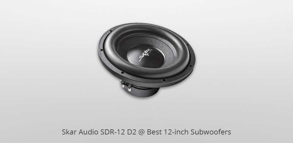 skar audio sdr-12 d2 12 inch subwoofers