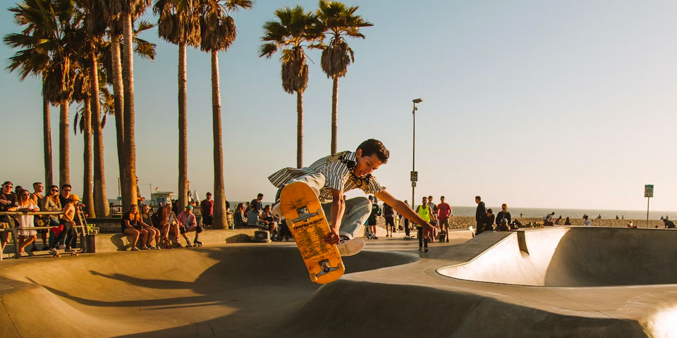 skateboarding camera dji action 2 dual-screen