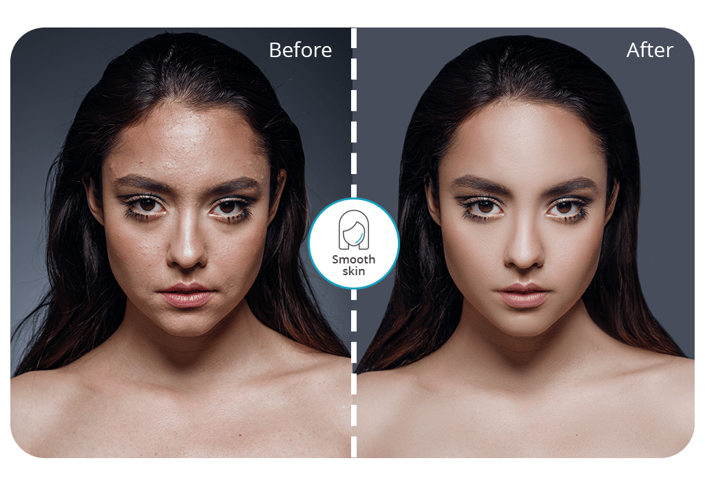 skin smoothing app cover