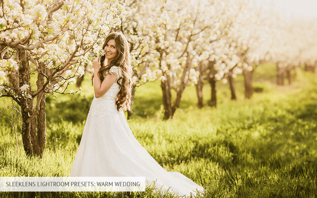 sleeklens lightroom presets warm wedding