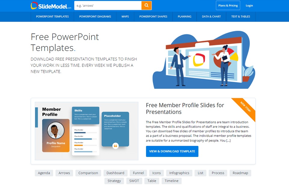 SlideModel Professional PowerPoint Templates Review 2024