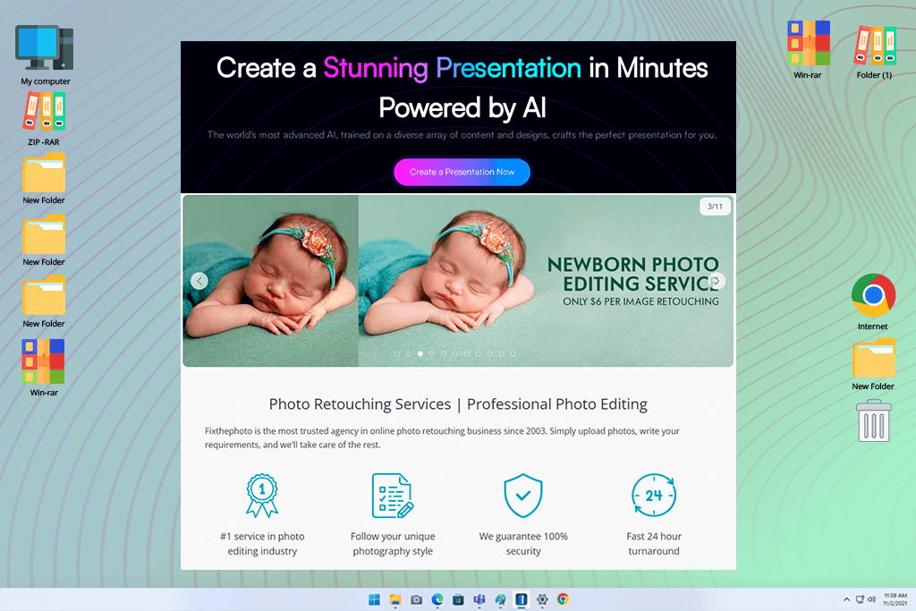 slideteam ai presentation maker editor