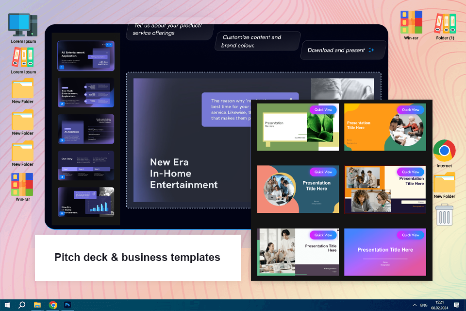 slideteam ai presentation maker