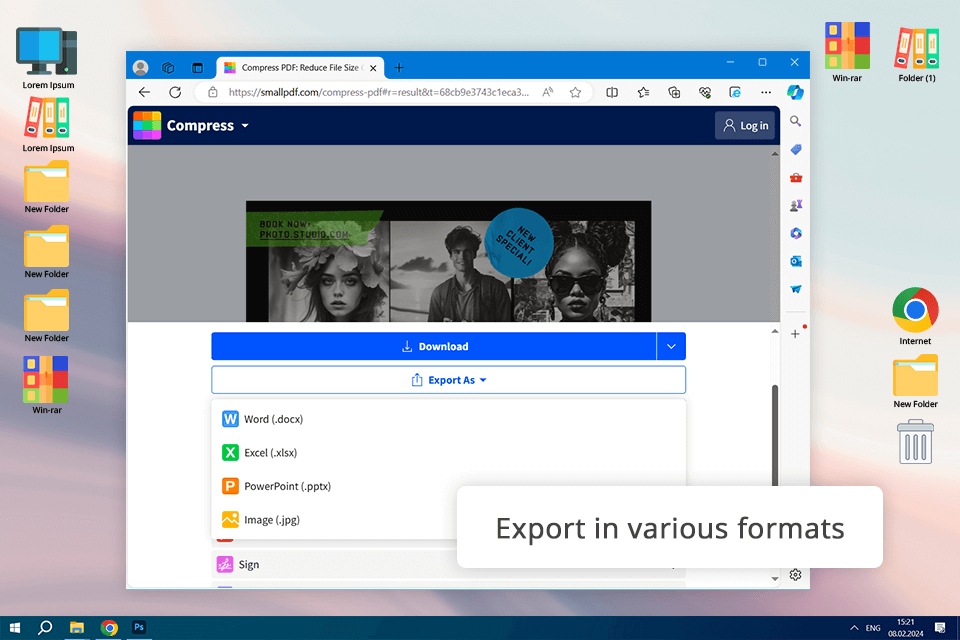 smallpdf online pdf compressor