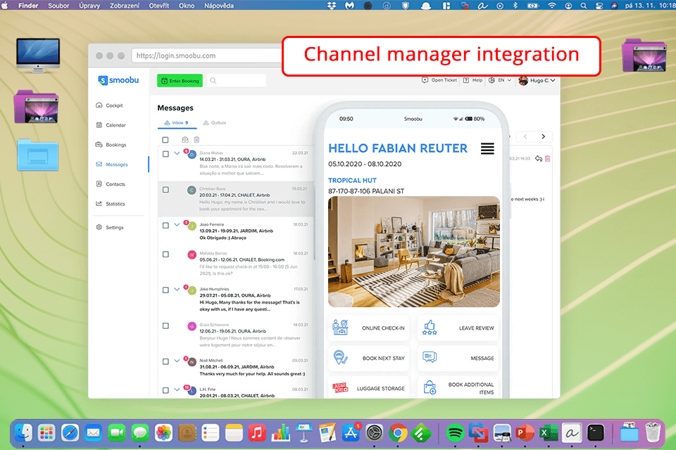 smoobu free hotel management software