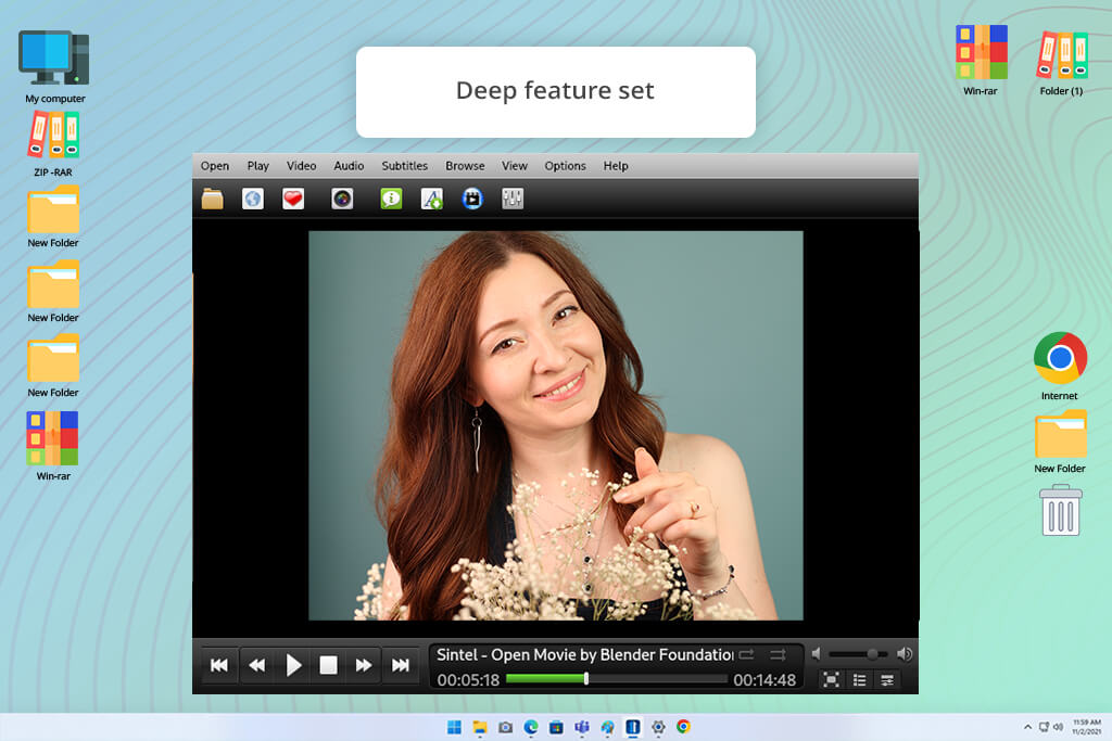 smplayer interface