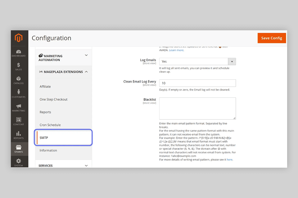 smtp magento extensions