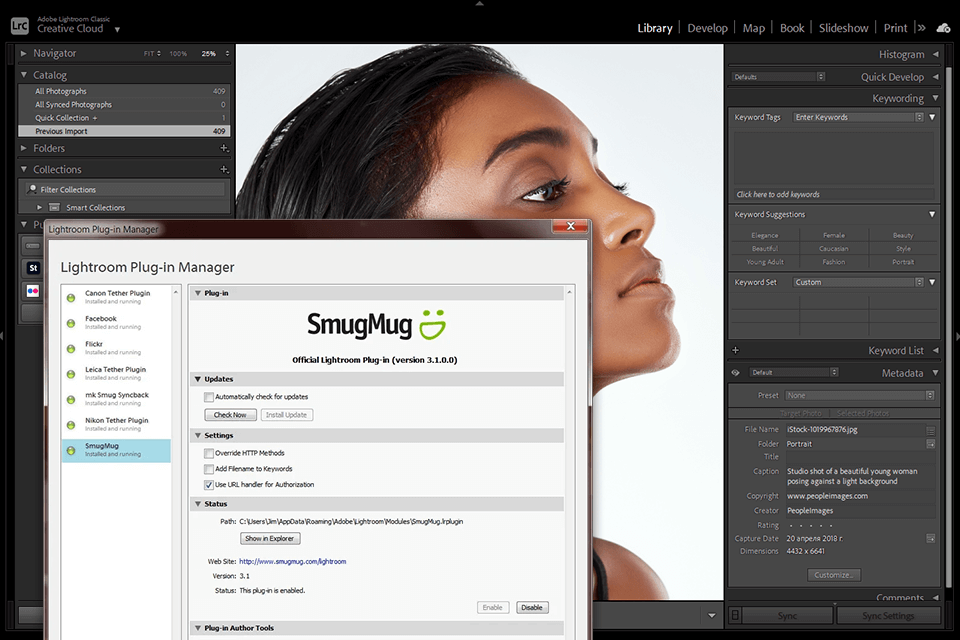 smugmug lightroom plugin
