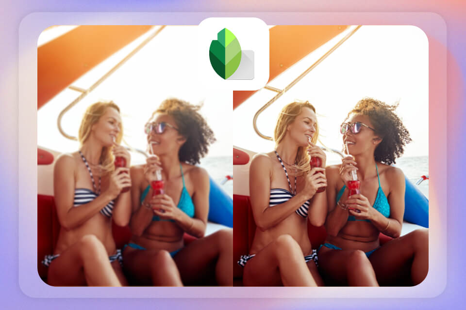 snapseed app to fix blurry photos