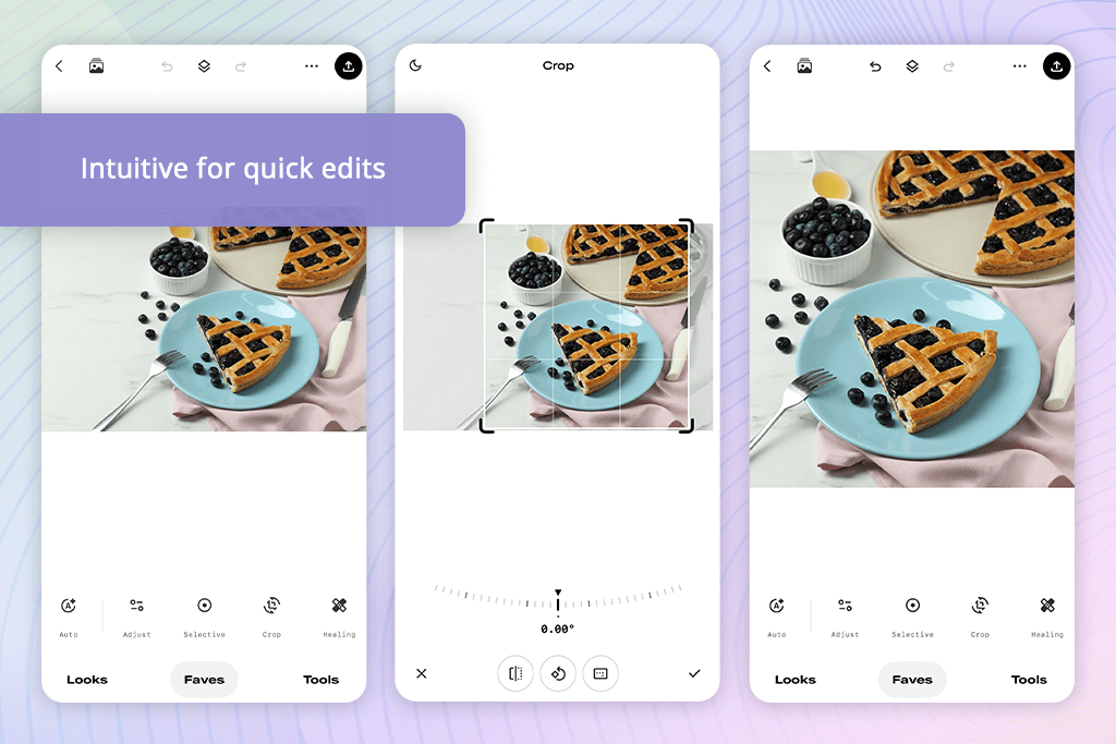 snapseed cropping pictures app