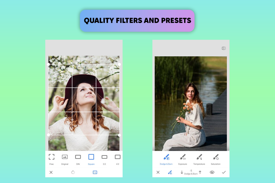 snapseed instasize alternative interface