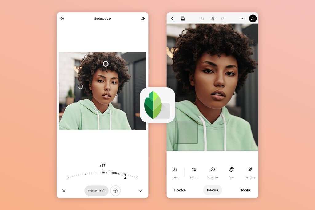 snapseed video color correction app