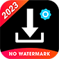 snaptok tiktok watermark remover app logo