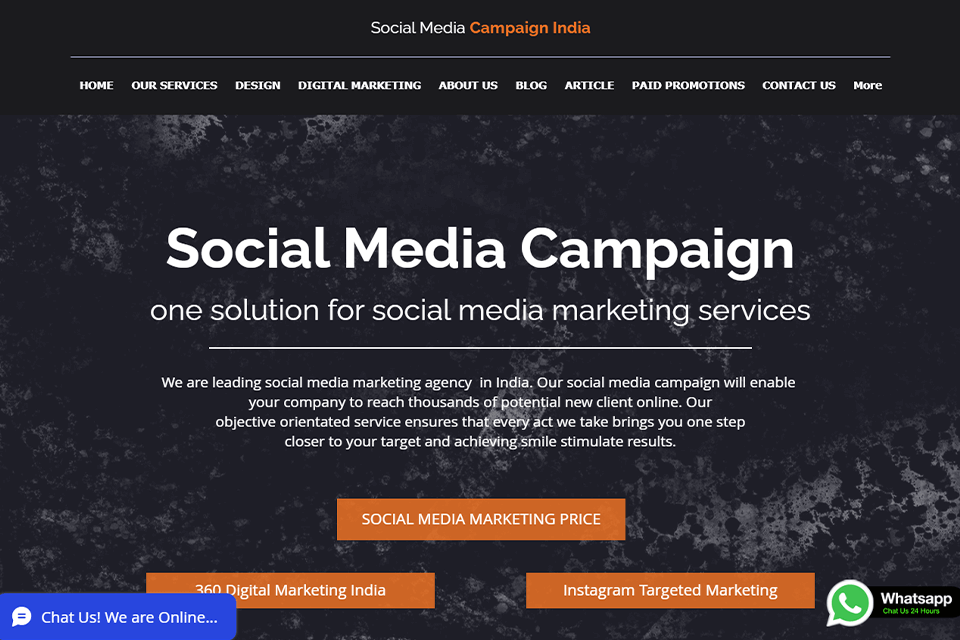 snk creation digital marketing company social media campaign